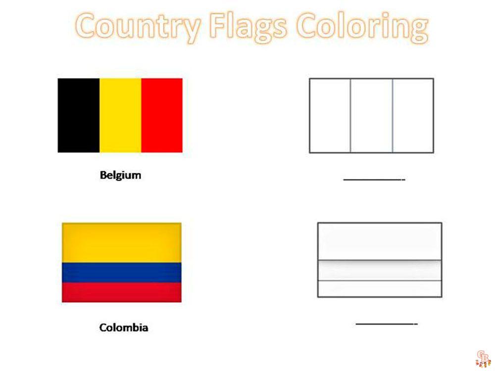 coloriage drapeau