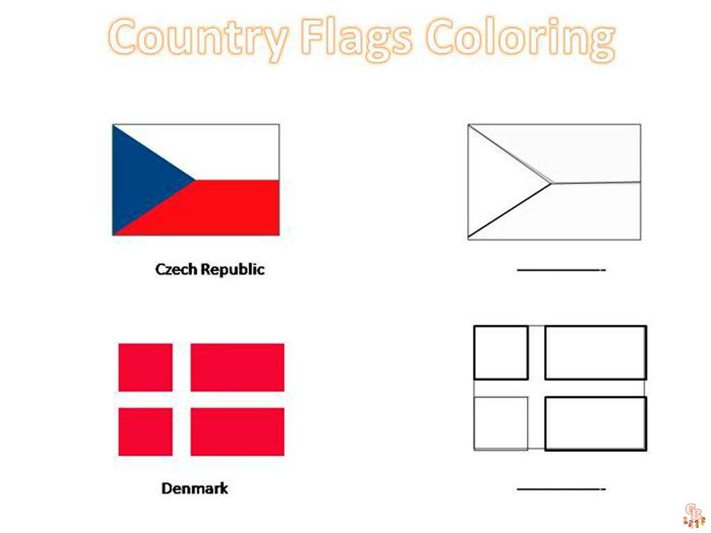 coloriage drapeau