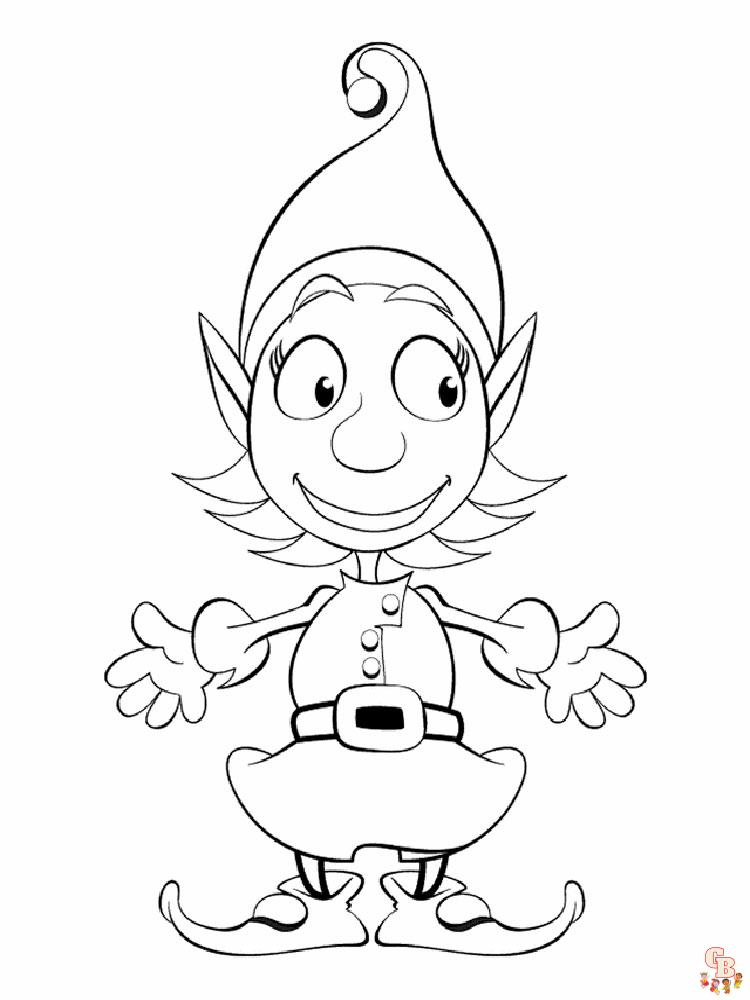 coloriage lutin