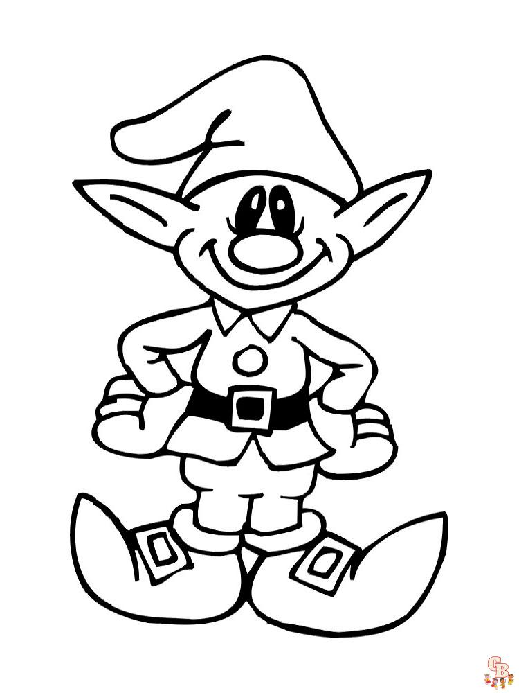 coloriage lutin