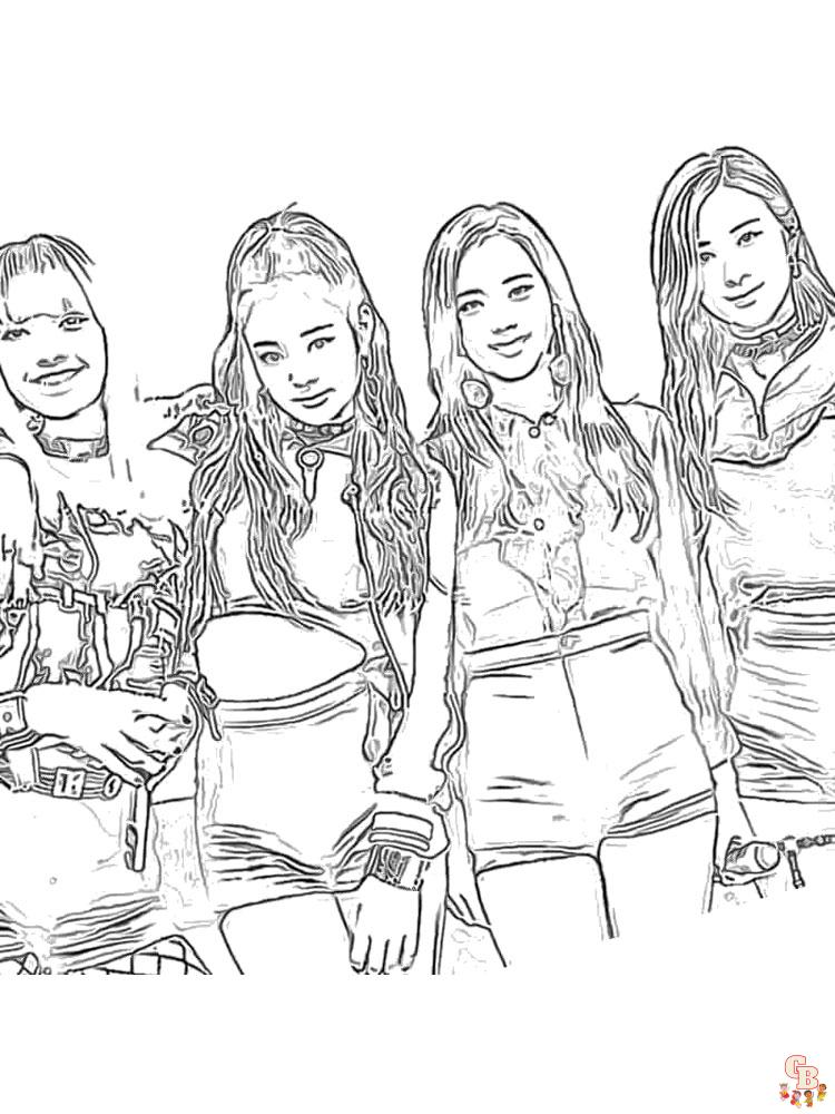 Coloriage Blackpink