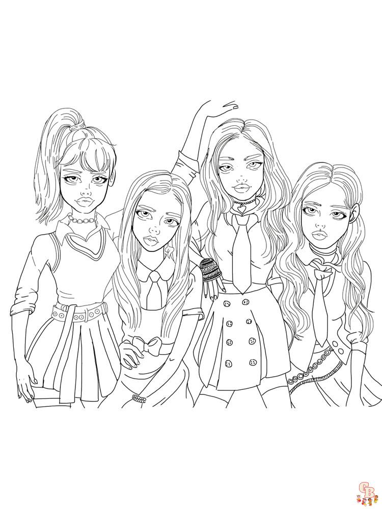 Coloriage Blackpink