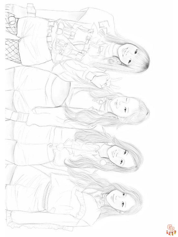 Coloriage Blackpink