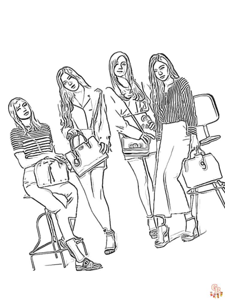 Coloriage Blackpink