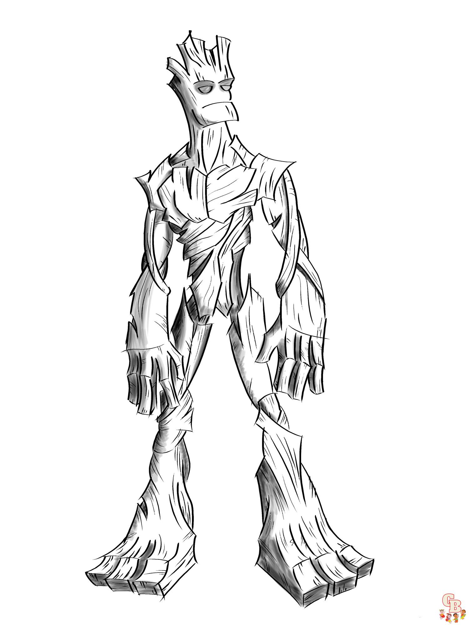 Coloriage Groot