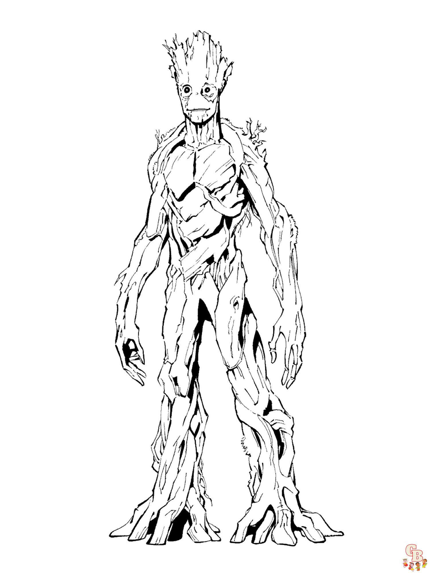 Coloriage Groot