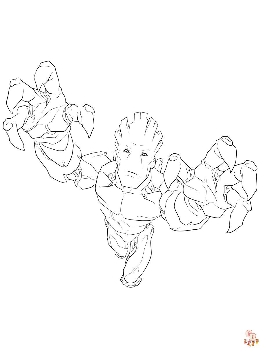 Coloriage Groot