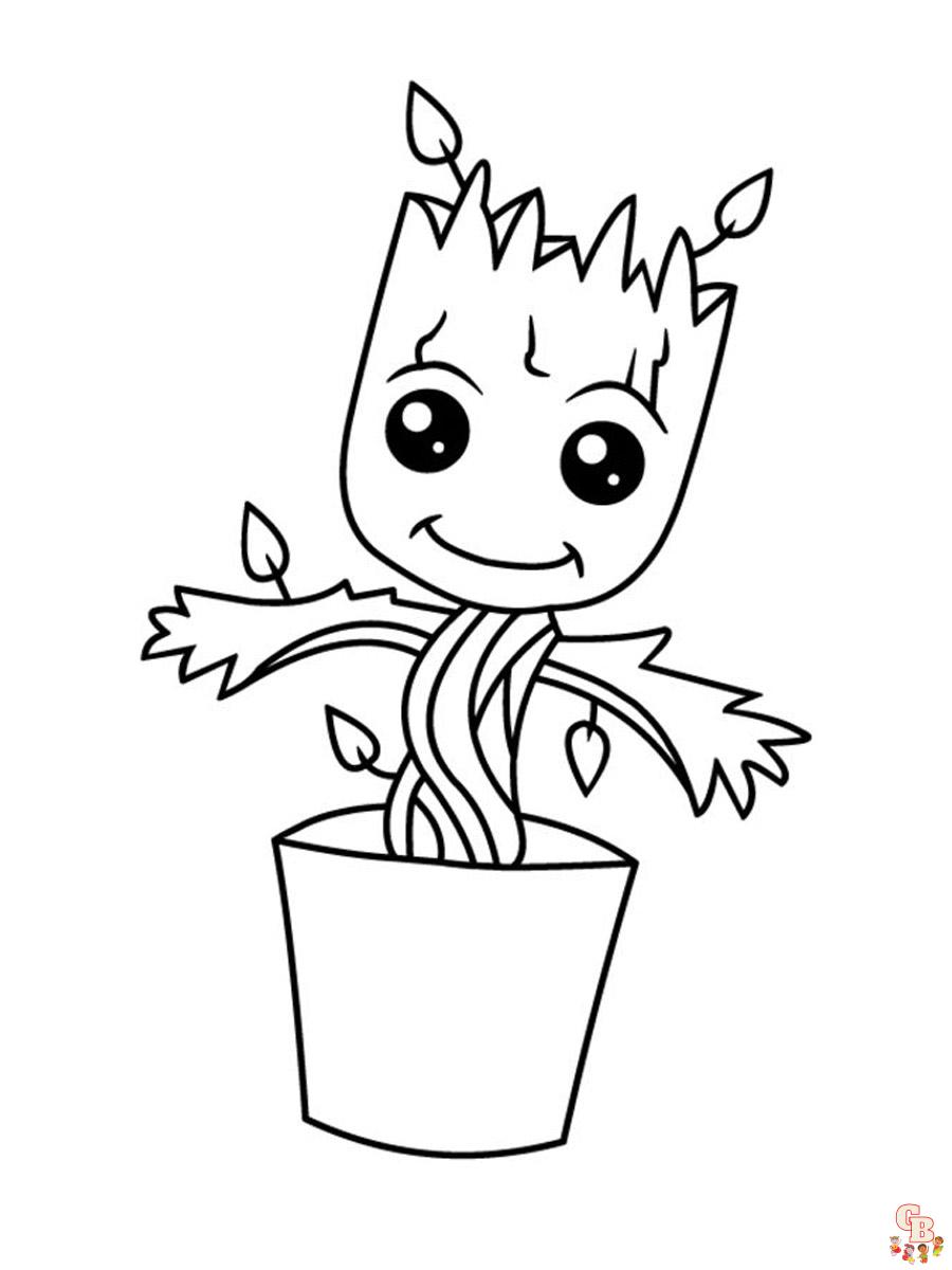 Coloriage Groot