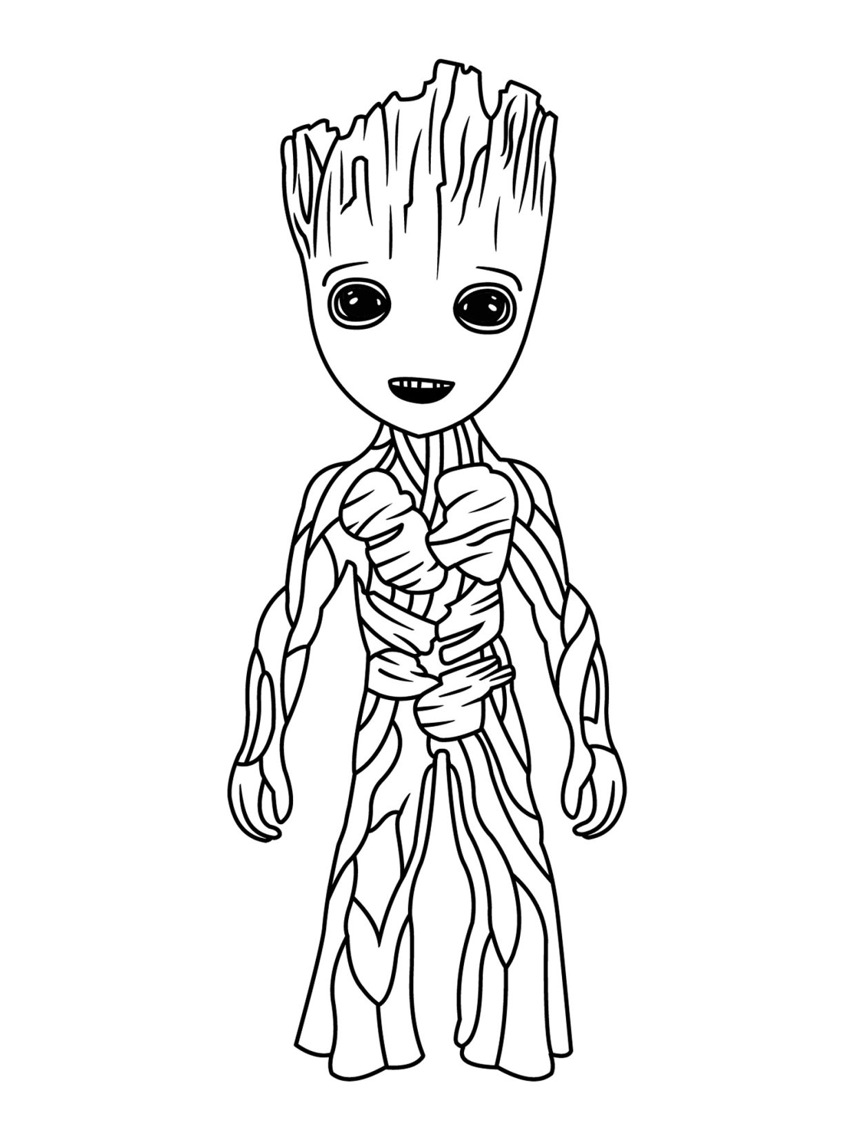 Coloriage Groot