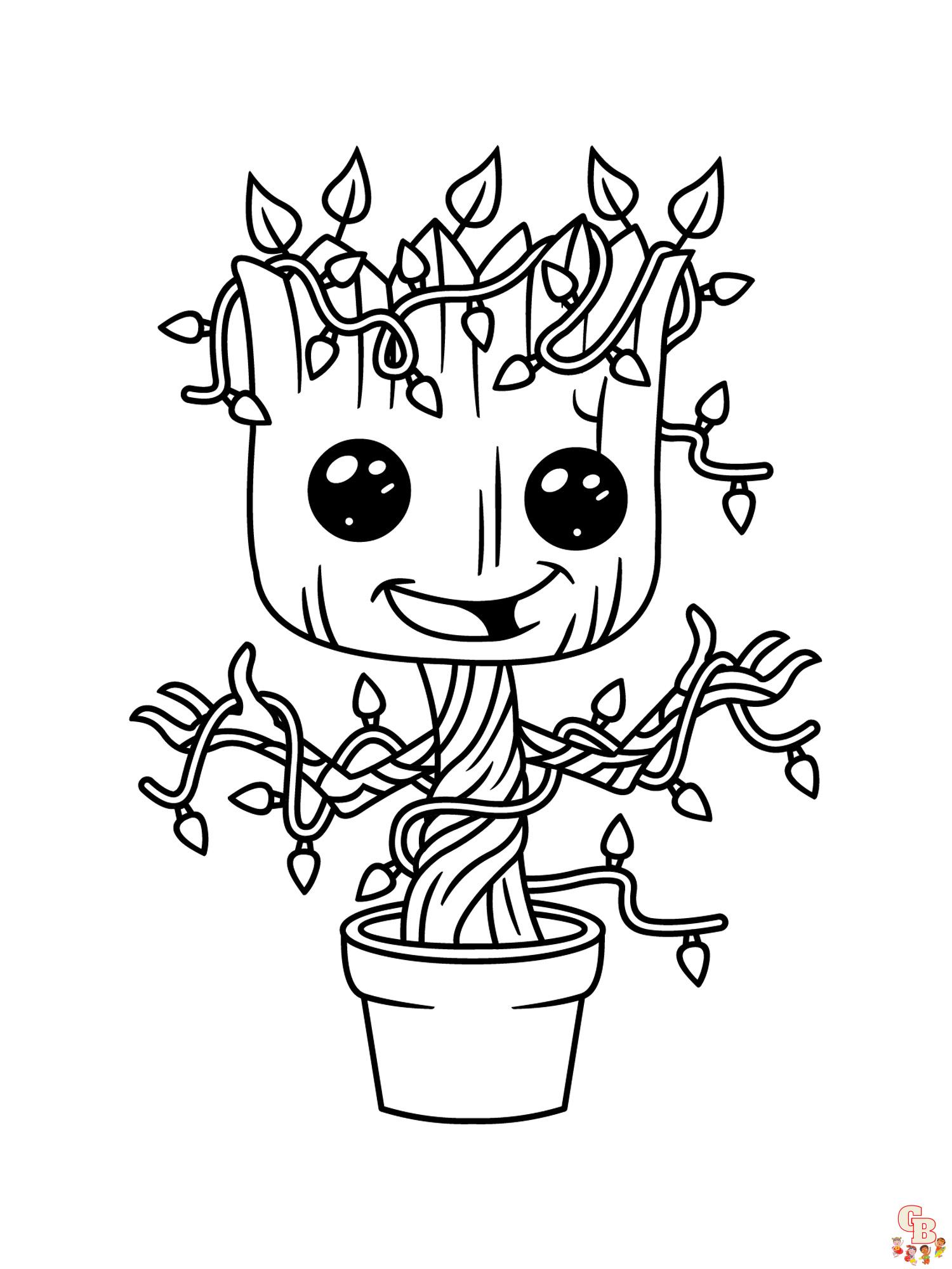 Coloriage Groot