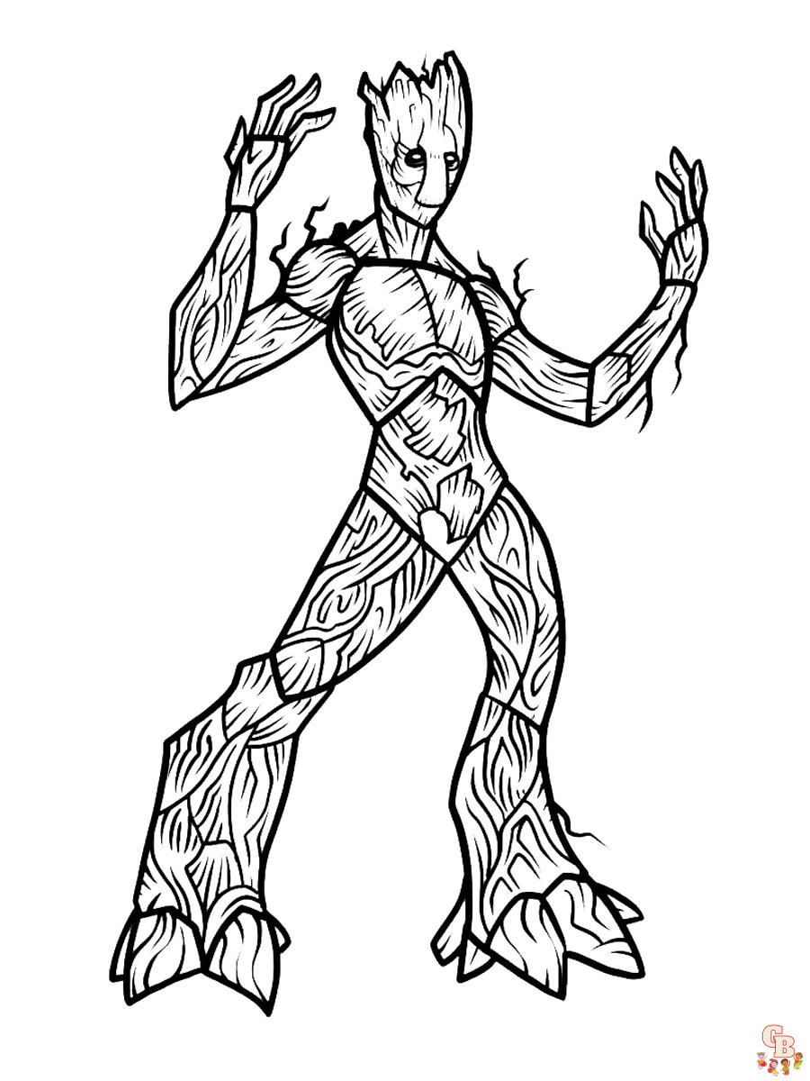 Coloriage Groot