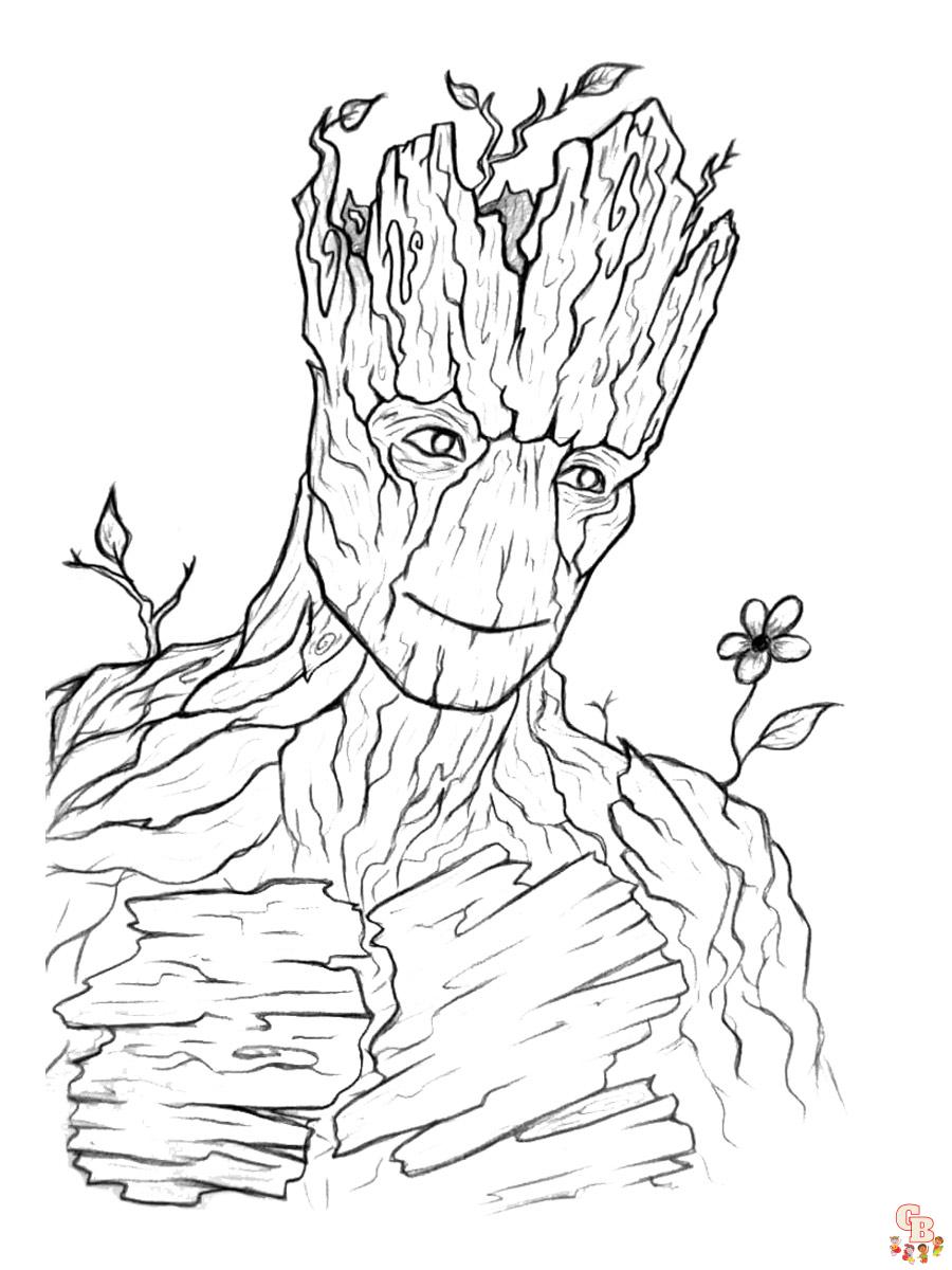 Coloriage Groot