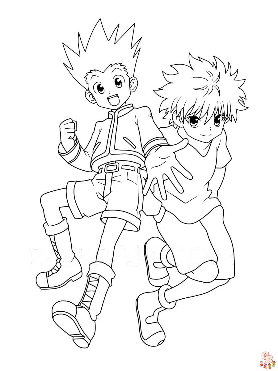 Coloriage Hunter x Hunter