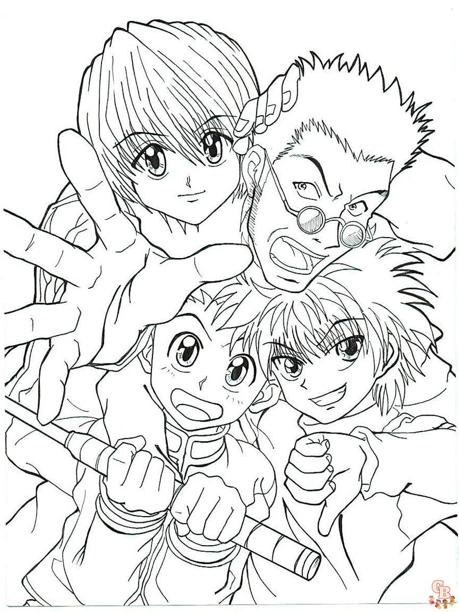 Coloriage Hunter x Hunter