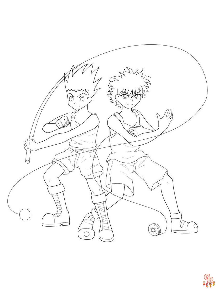 Coloriage Hunter x Hunter