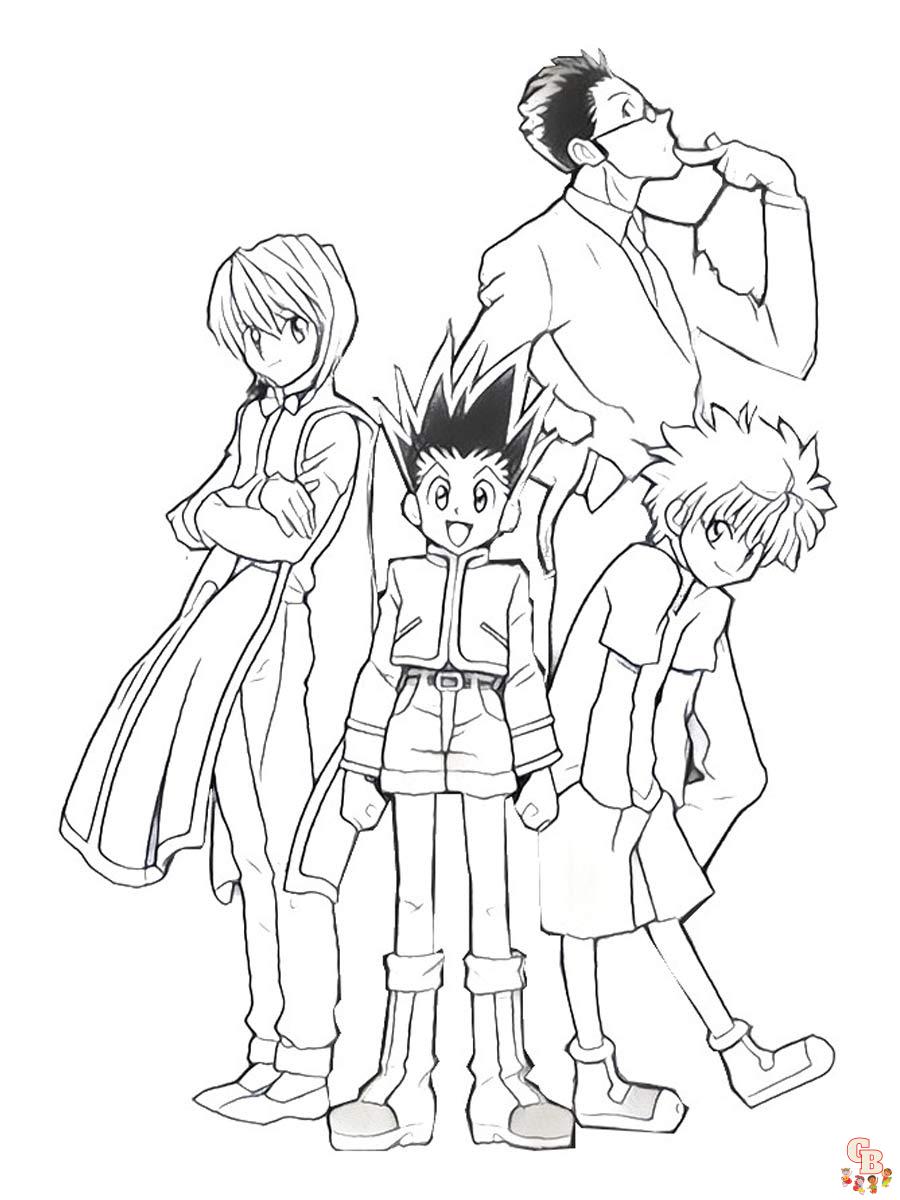 Coloriage Hunter x Hunter