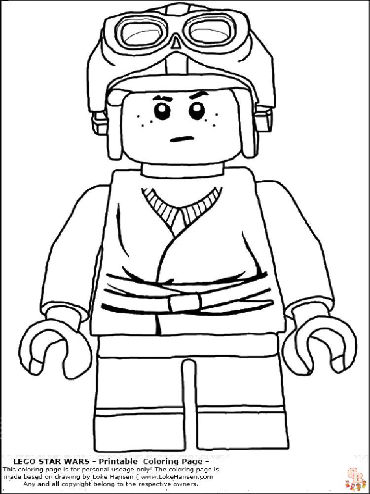 Coloriage Lego Star Wars