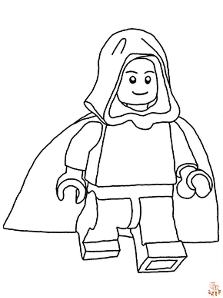 Coloriage Lego Star Wars