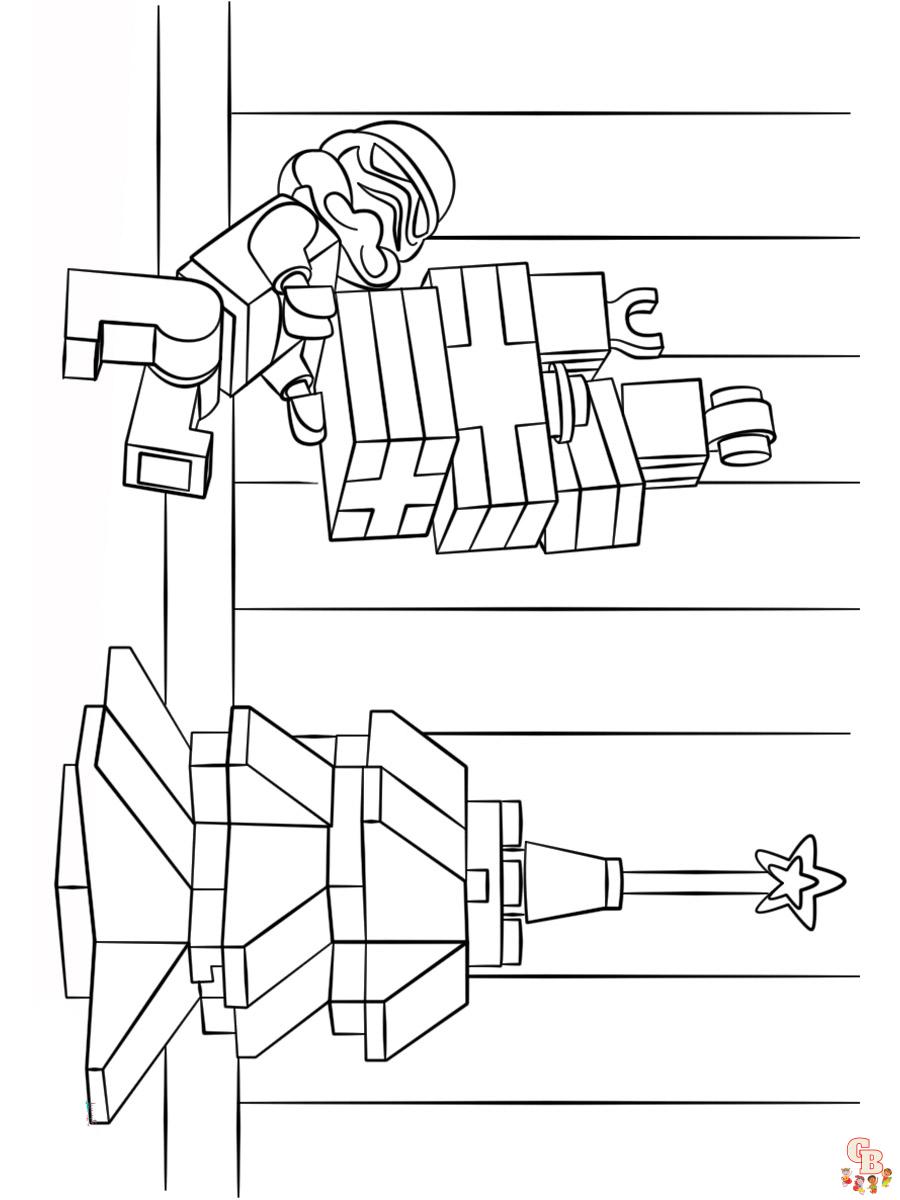 Coloriage Lego Star Wars