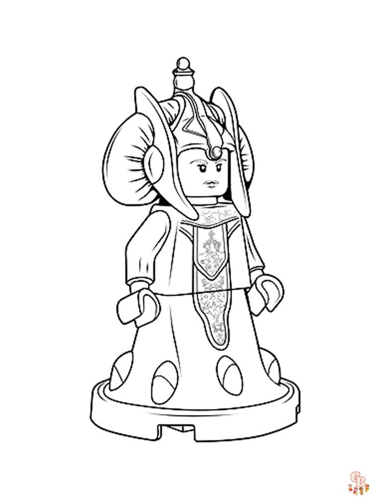 Coloriage Lego Star Wars