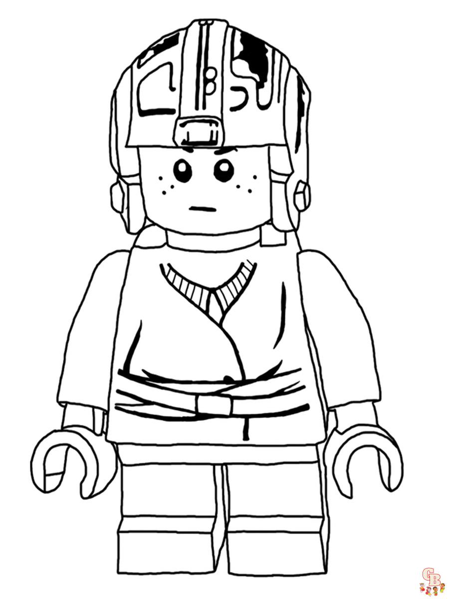 Coloriage Lego Star Wars