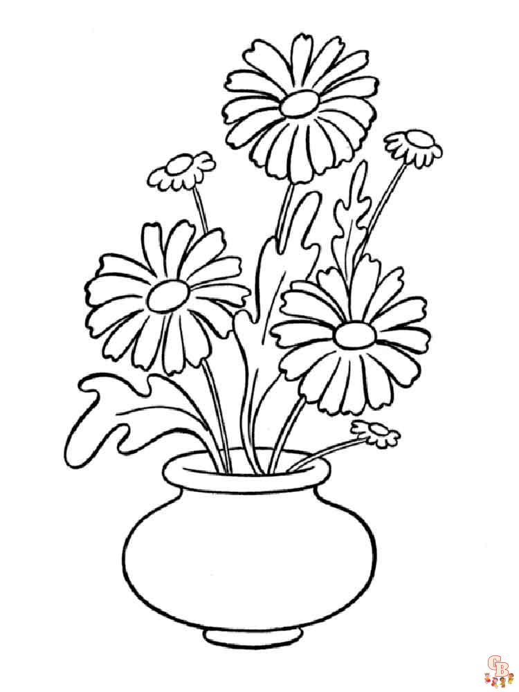 Coloriage Marguerite