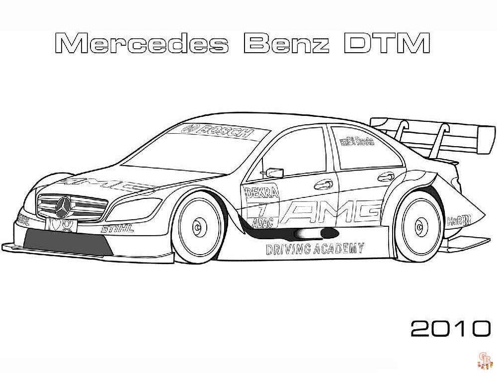 Coloriage Mercedes