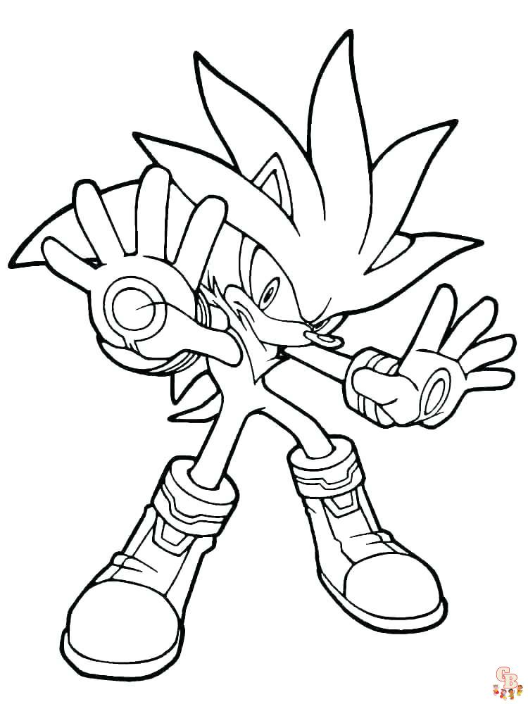 Coloriage Sonic Boom