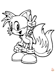 Coloriage Tails