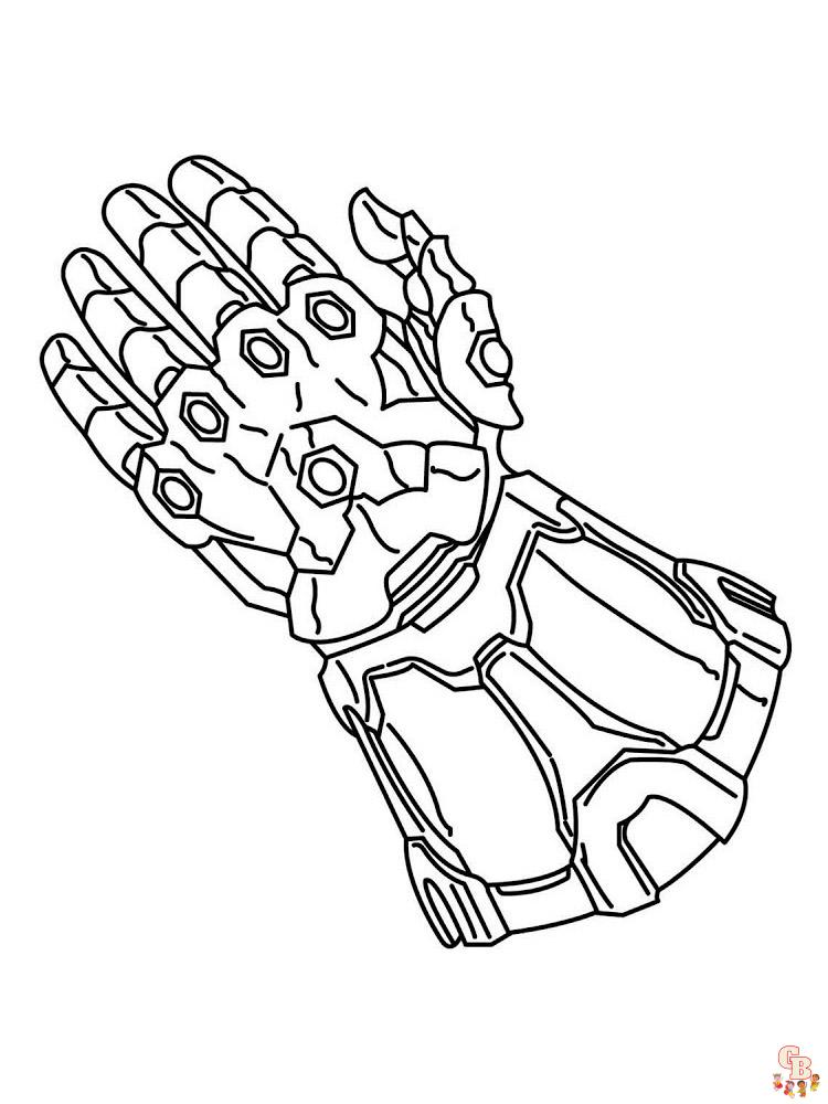 Coloriage Thanos