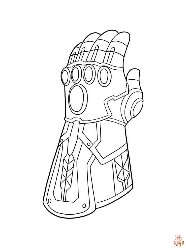 Coloriage Thanos