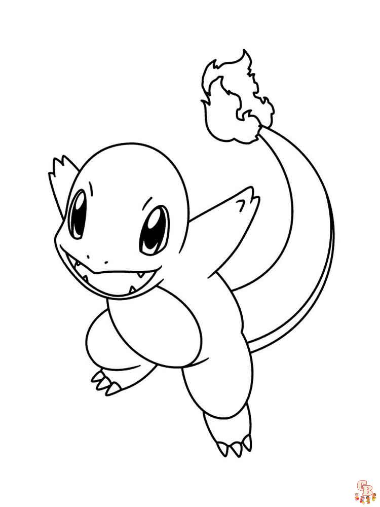 Coloriage Charmander