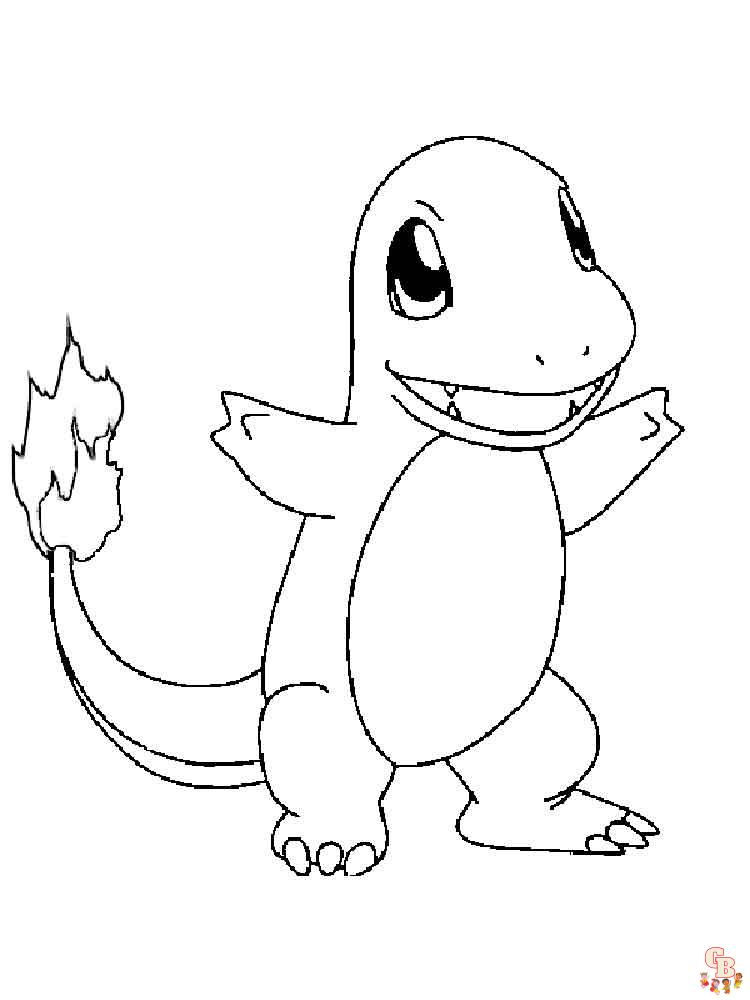 Coloriage Charmander