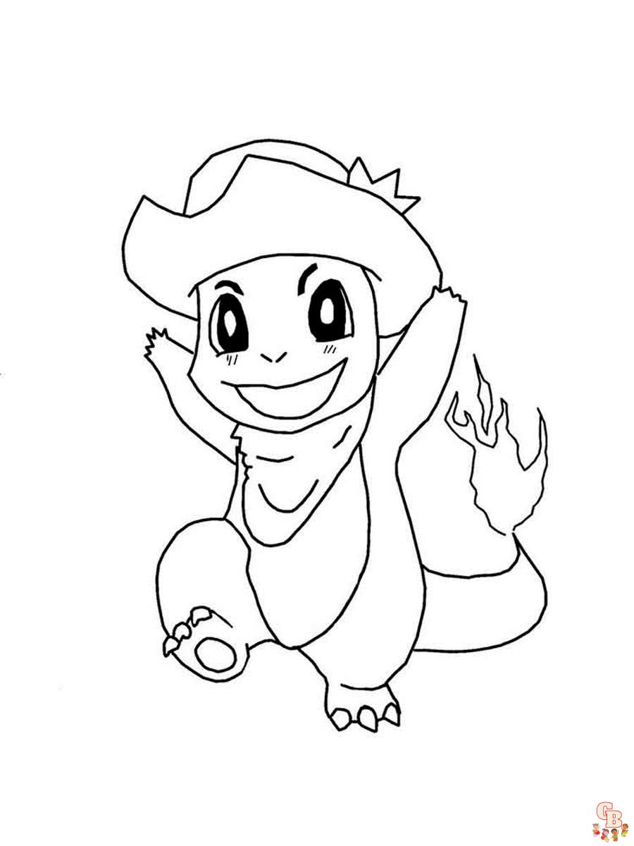 Coloriage Charmander