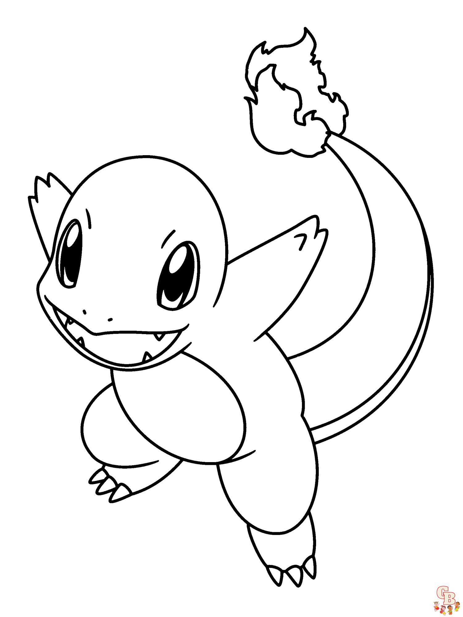 Coloriage Charmander