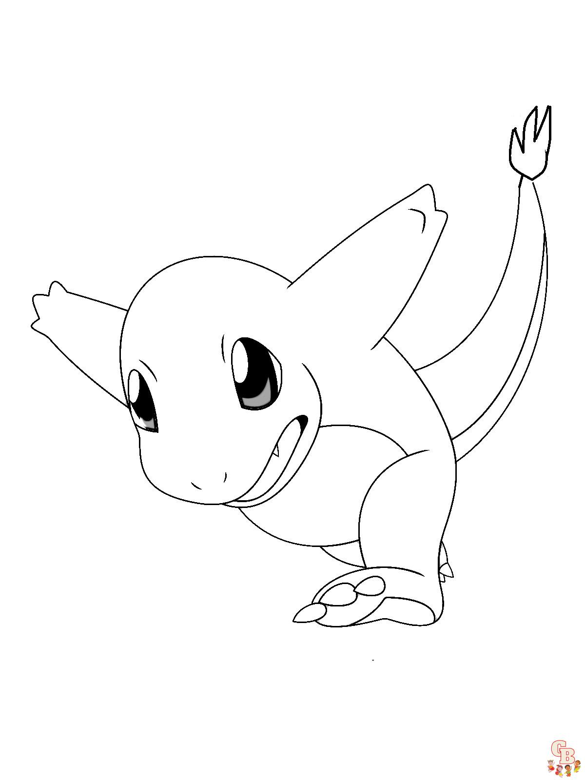 Coloriage Charmander