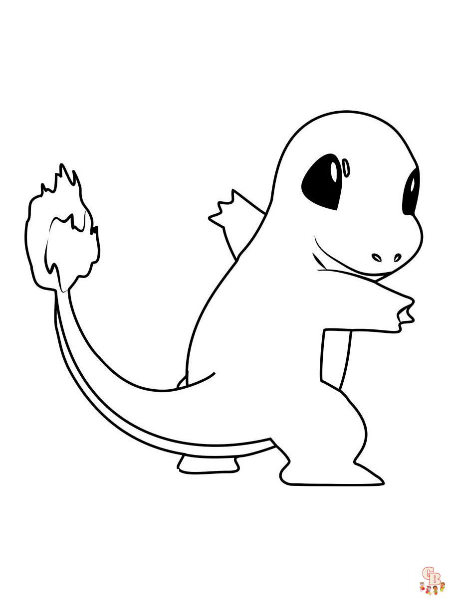 Coloriage Charmander