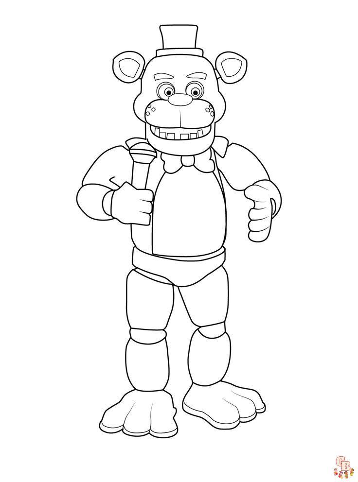 Coloriage Freddy