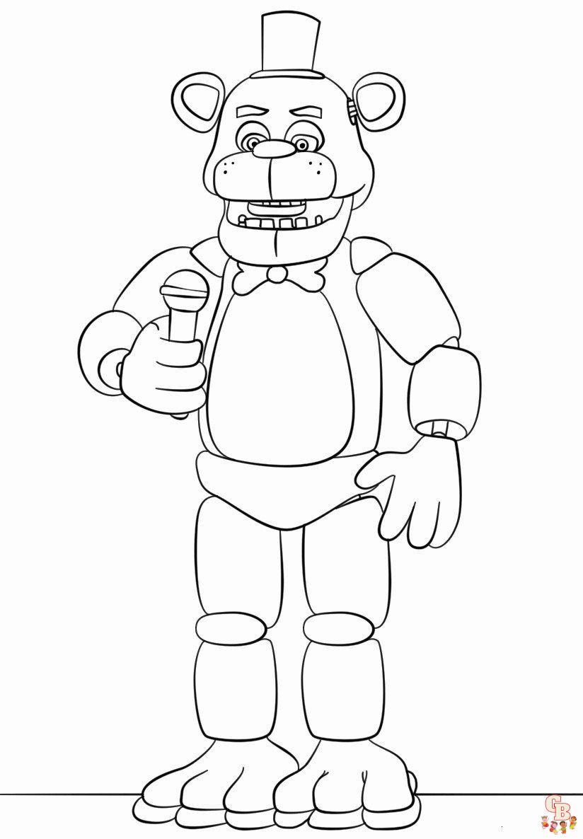 Coloriage Freddy