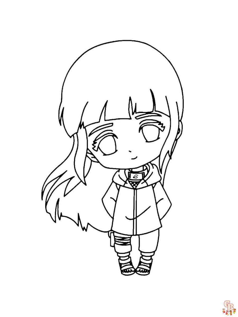 Coloriage Hinata