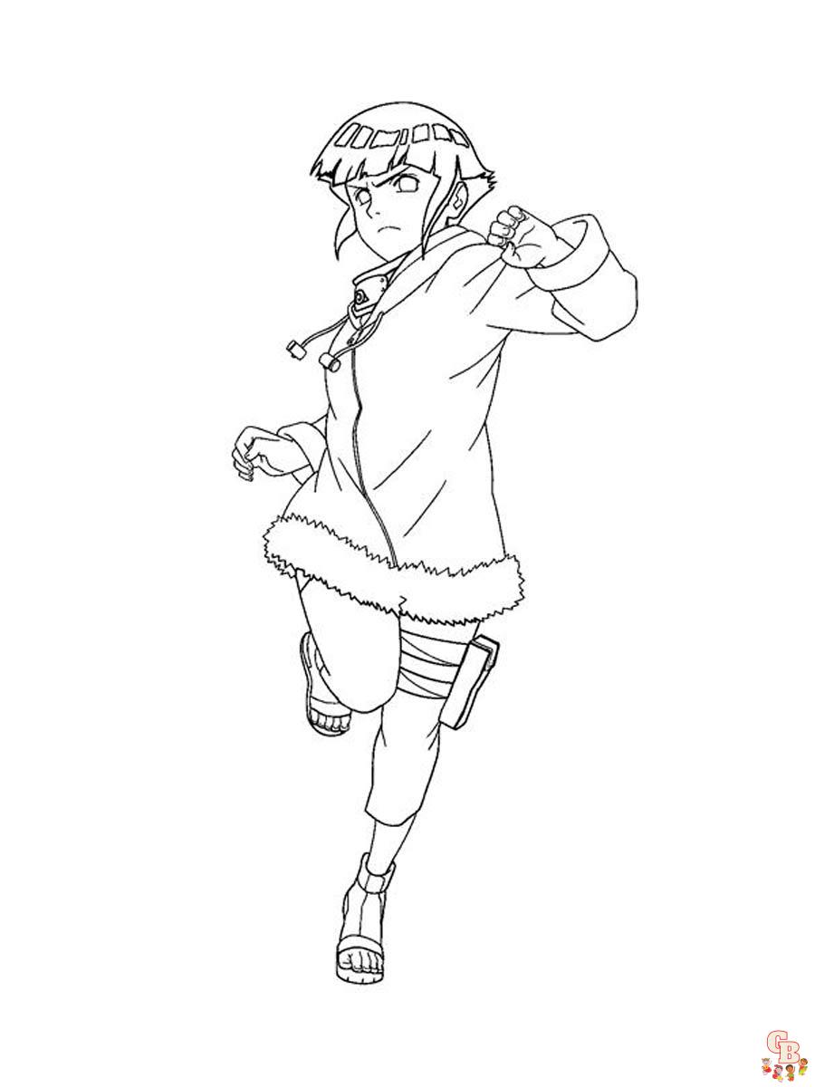 Coloriage Hinata