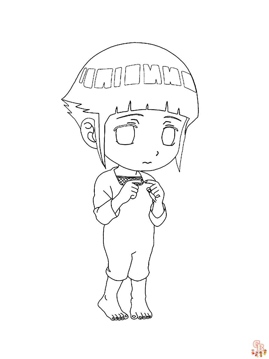 Coloriage Hinata