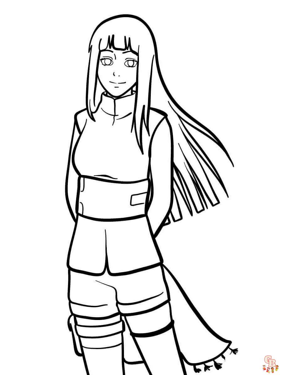 Coloriage Hinata