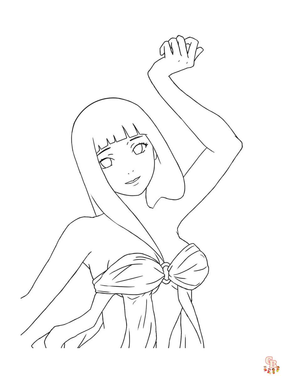 Coloriage Hinata