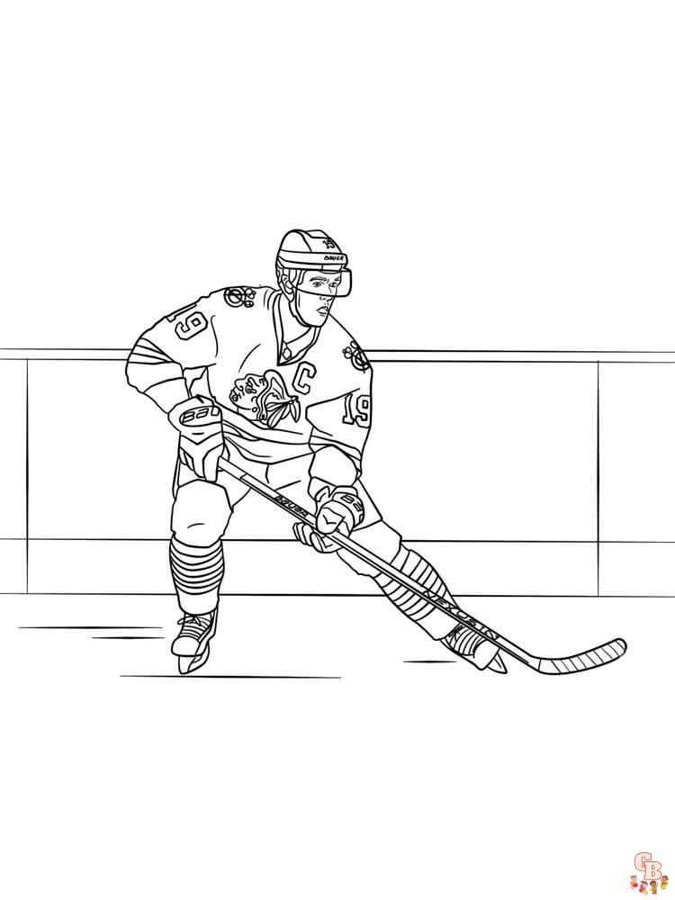 Coloriage Hockey