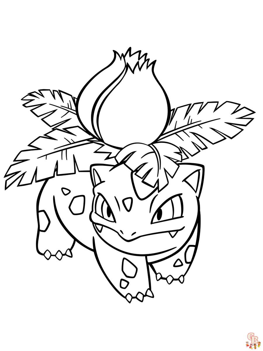 Coloriage Ivysaur