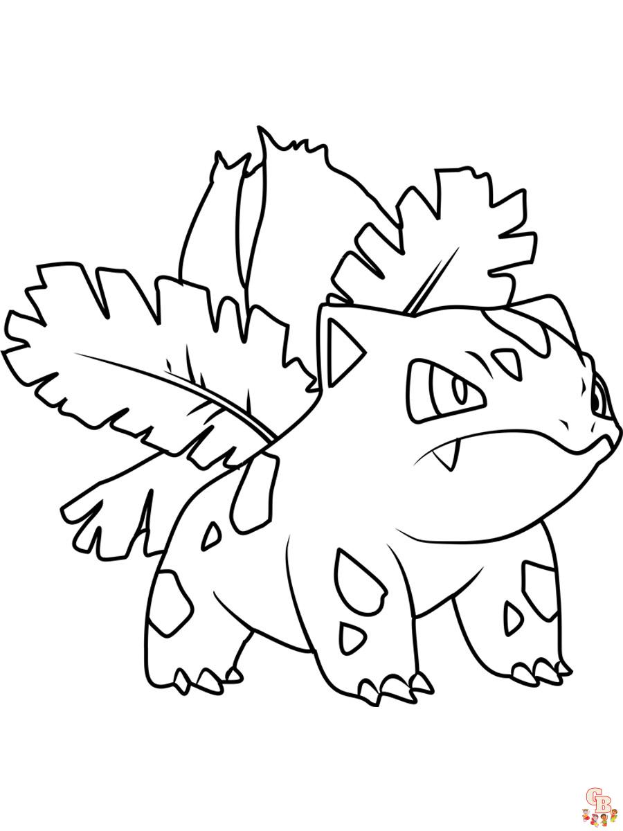 Coloriage Ivysaur