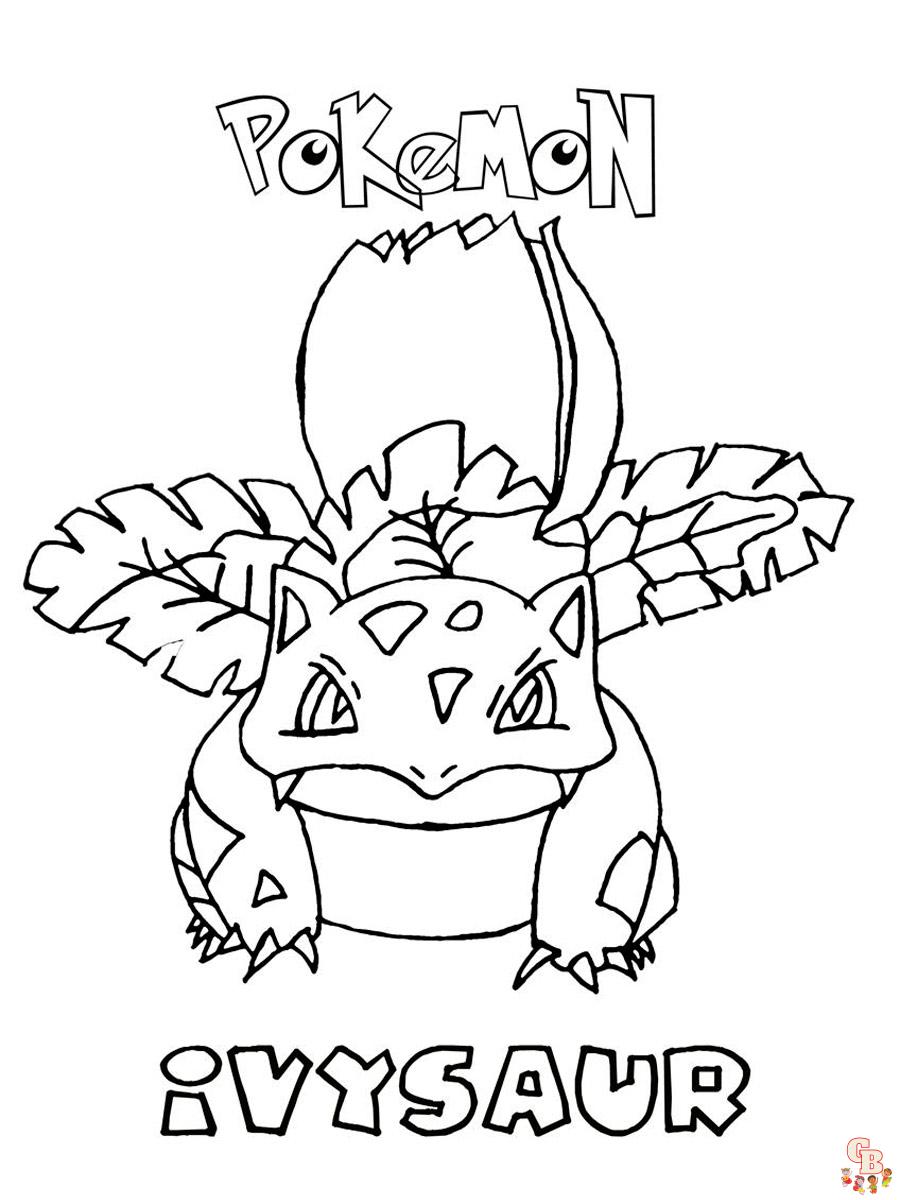 Coloriage Ivysaur