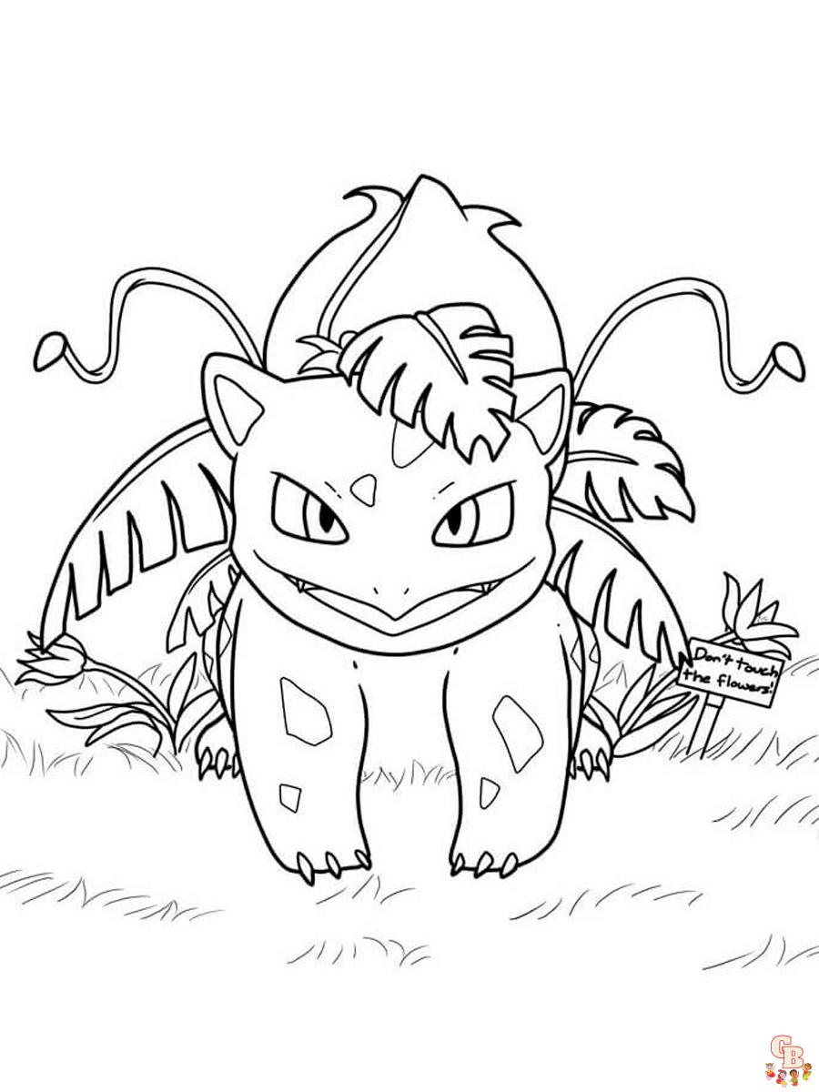 Coloriage Ivysaur