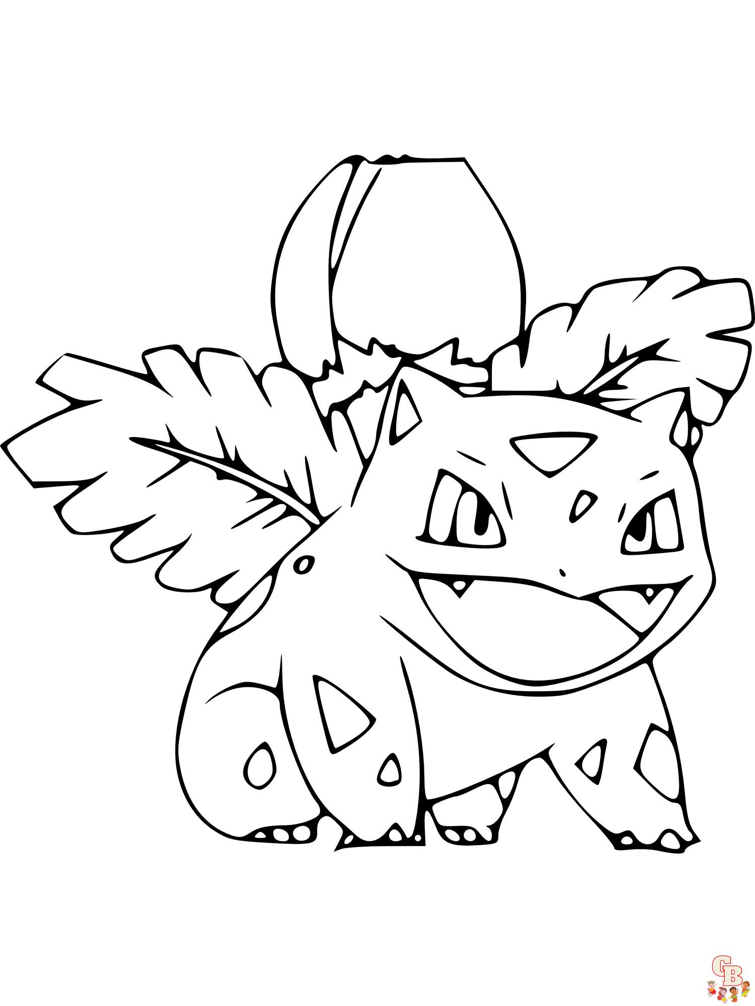 Coloriage Ivysaur